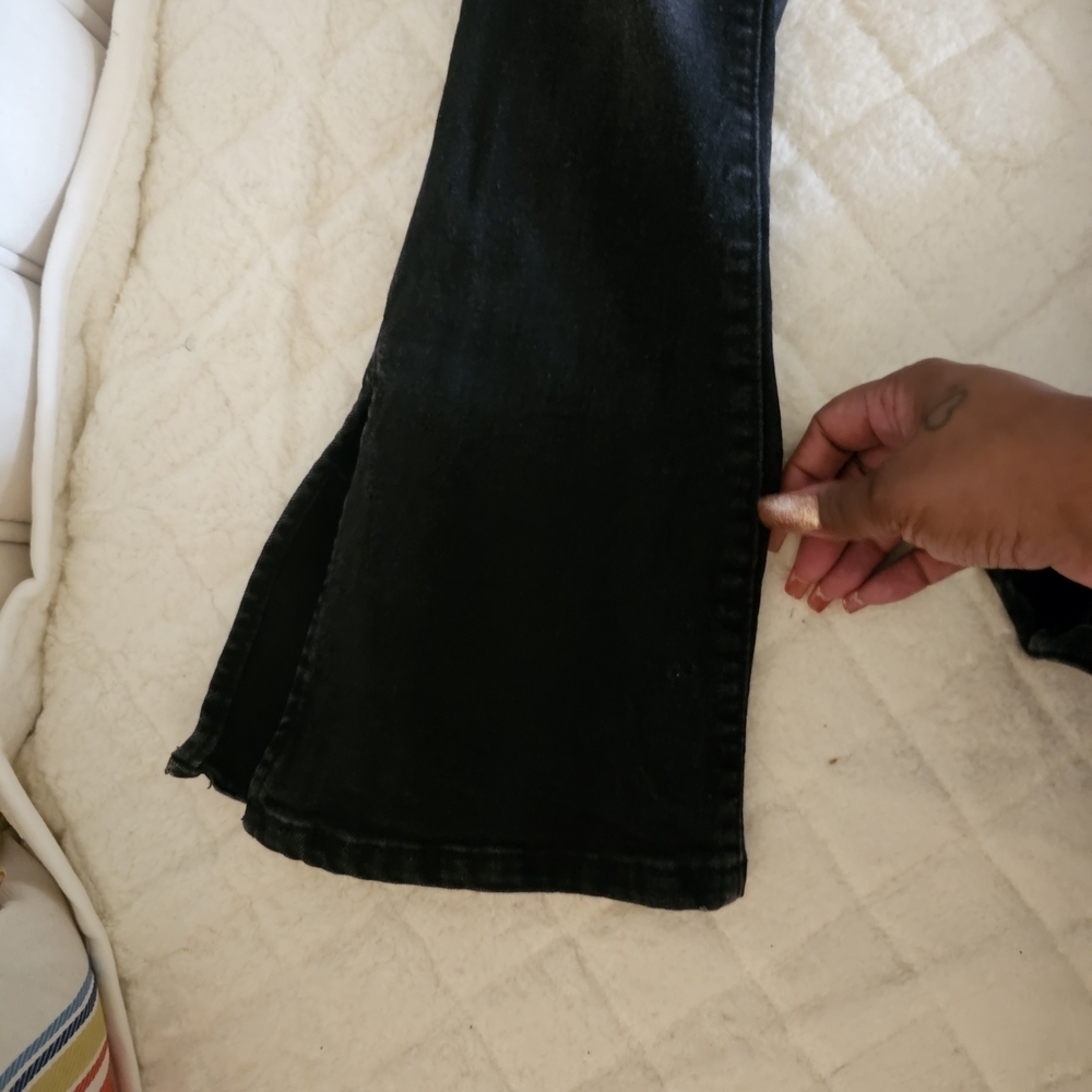 YMI Kids Black Flare Jeans - Picture 7 of 9